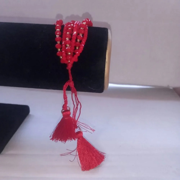 Mexican handmade glass beads bracelet ( box CE ) - Picture 2 of 2